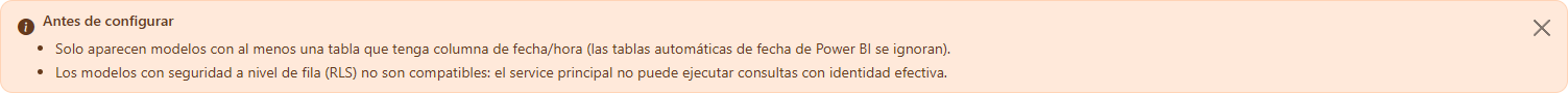 Aviso Antes de configurar con las dos reglas de elegibilidad de los modelos
